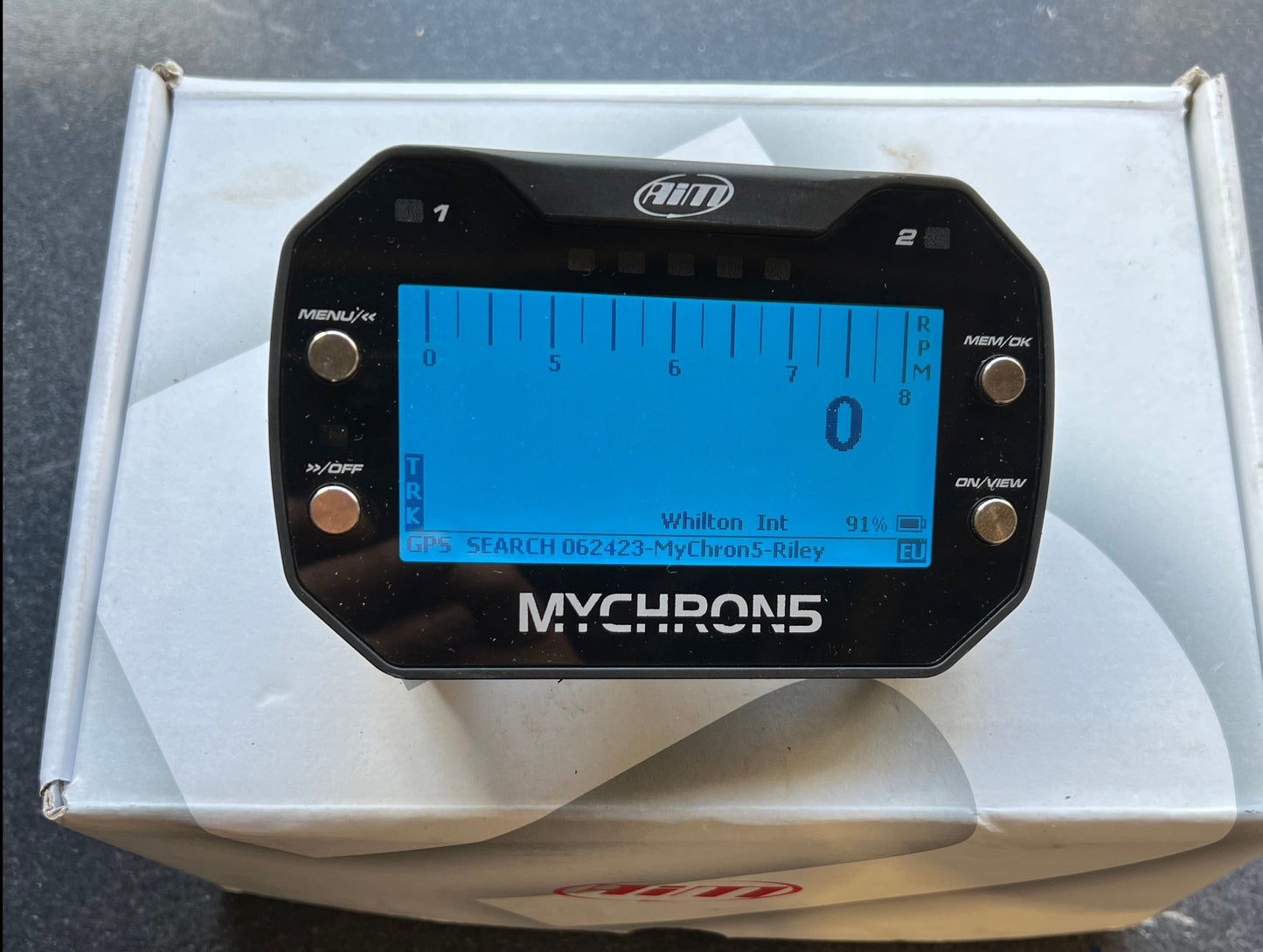 AIM Mychron 5 GPS Lap Timer