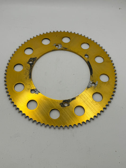 Used 87T Gold Sprocket