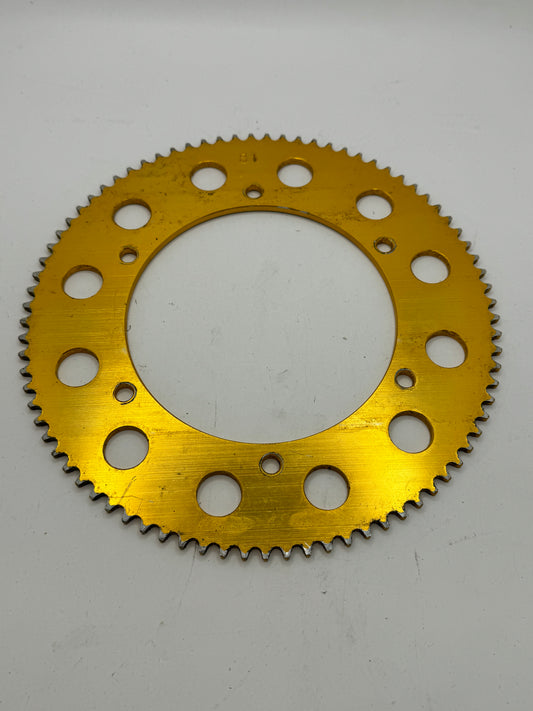 81T Gold Sprocket