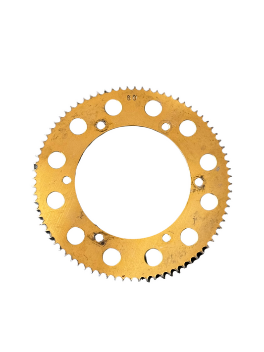 80T Gold SPROCKET