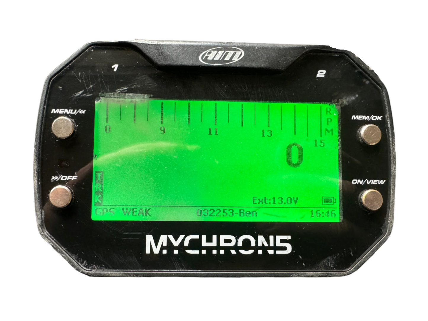 Mychron 5 GPS Lap Timer